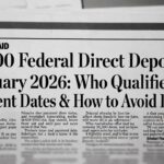 $2,000 Federal Direct Deposit February 2026
